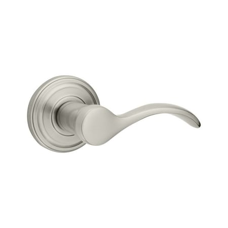 Kwikset Pembroke Lever Interior Dummy Handleset Trim, Satin Nickel 968PMLRH-15